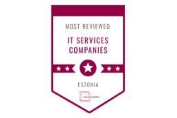 Most Reviewed IT Services Company in Estonia by The Manifest